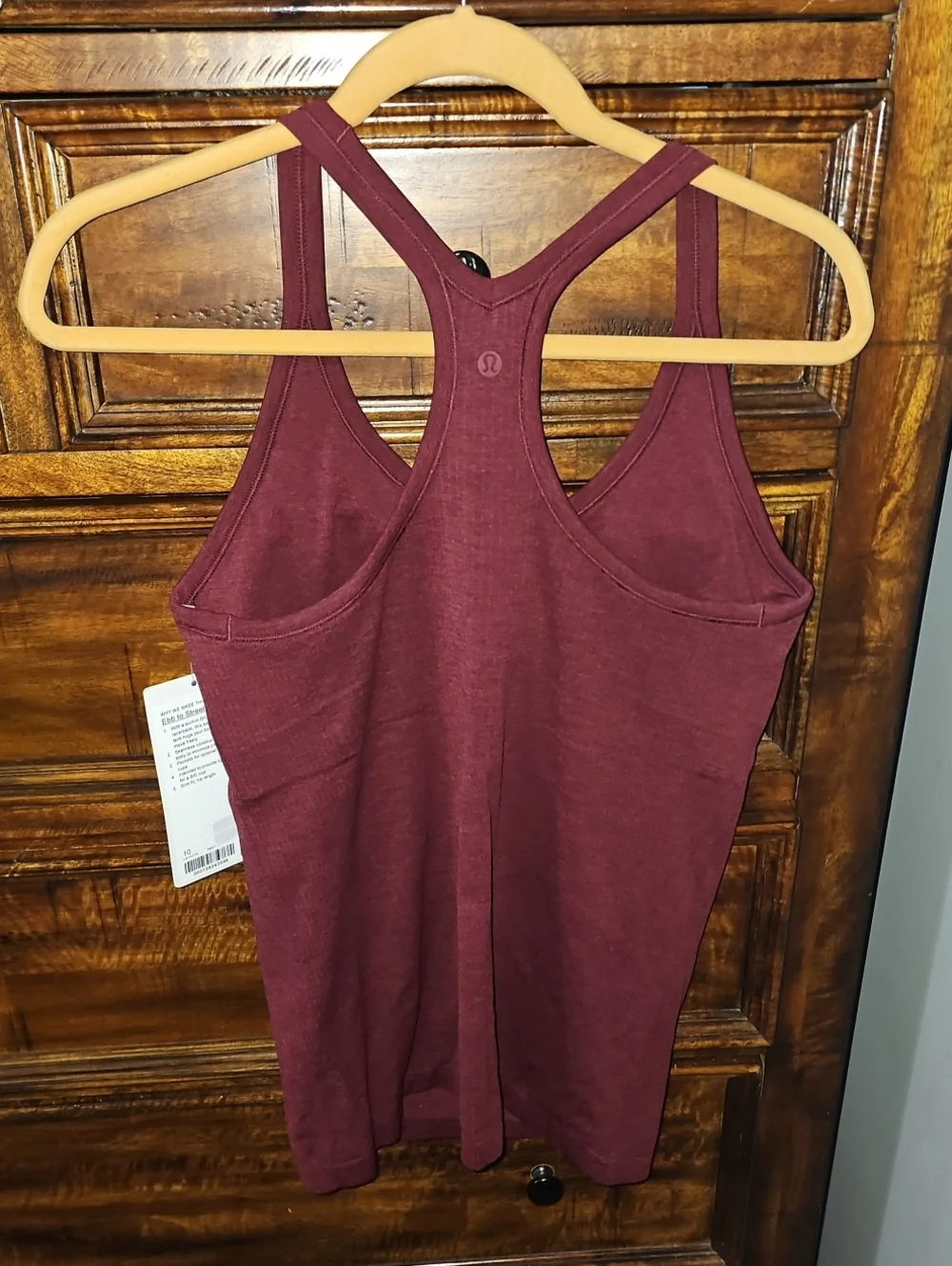 Lululemon Ebb To Street Tank!! Womens Sz 10, BBAY, Rare Color!! Ribbed B/C Cup!